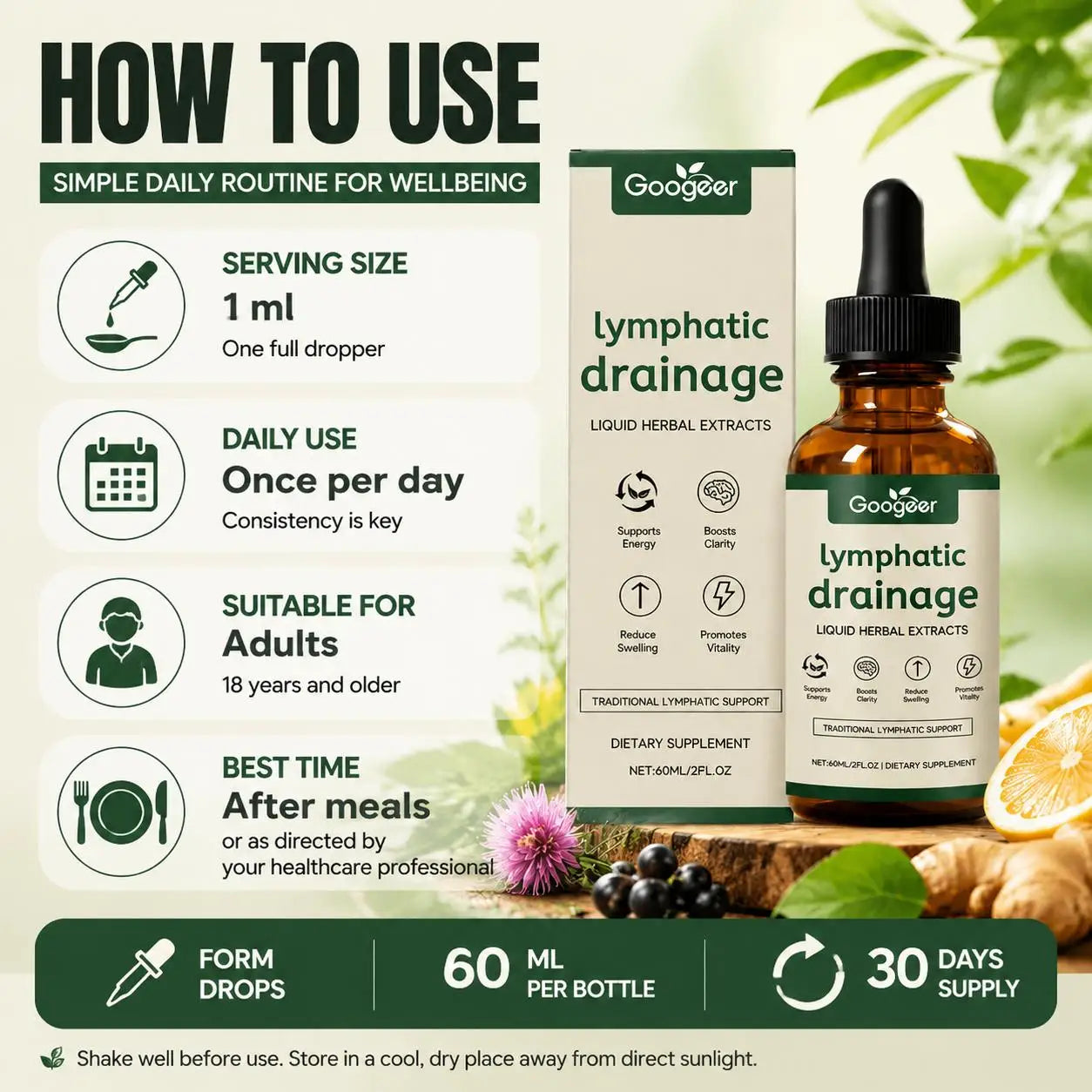 Googeer Daily Wellness Drops
